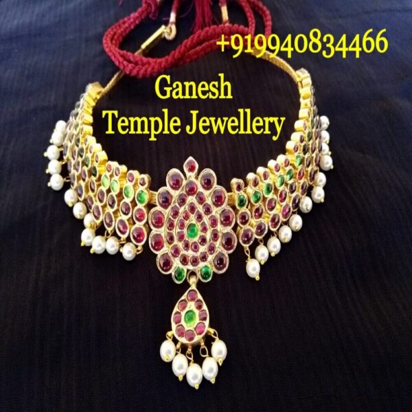 ShortNecklace Temple jewellery