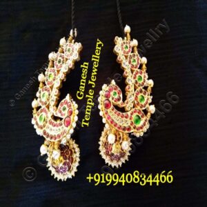 Stud Jumka Temple Jewellery