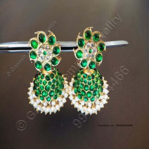 Stud Jumka Temple Jewellery