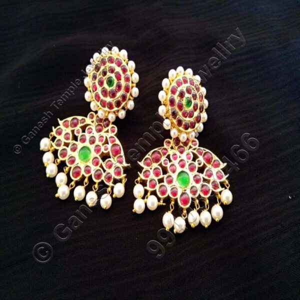 Stud Jumka Temple Jewellery