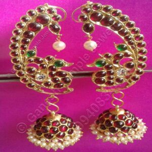 Stud Jumka Temple Jewellery